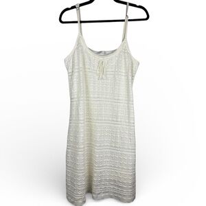 Hollister Women’s Size XL Cream Lace Midi Dress Beach